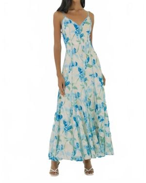 Hutch Tamsin Midi Dress - Blue