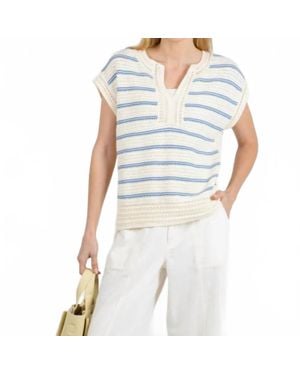 Melissa Nepton Teresa Sweater Top - Blue