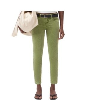 Closed Baker Velvet Skinny Jean - Green