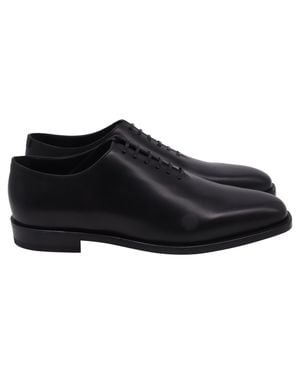 Ferragamo Ferragamo Angiolo Lace-Up Dress Shoes - Black