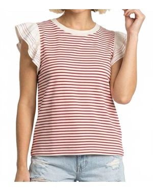Staccato Reagan Top - Red