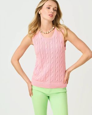 Lilly Pulitzer Brockton Crew Neck Sweater Tank - Multicolor