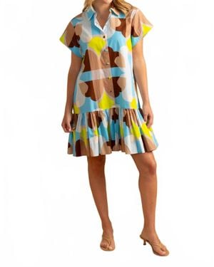 Double A Jenny Mini Dress - Multicolor