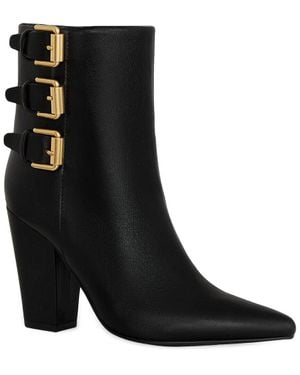 Rebecca Minkoff Bucklebty Leather Bootie - Black