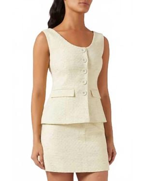 Anna Quan Eloise Sleeveless Top - Natural