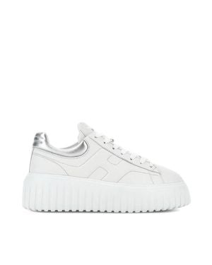 Hogan H-Stripes Sneakers - White