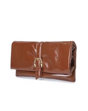 MKF Collection by Mia K Koumei Convertible Clutch Fashion Handbag By Mia K - Brown