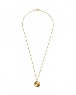 Nomie Snake Charm Necklace - Metallic