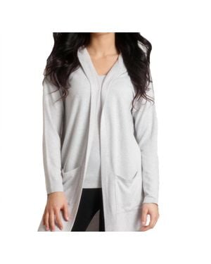 French Kyss Supersoft Hooded Duster - Gray