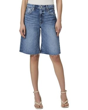 PAIGE Cadee Bermuda Familia Short - Blue
