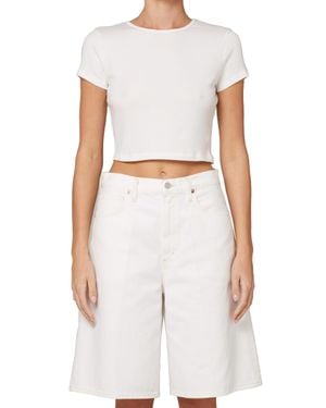 Agolde Savannah Tee Top - White