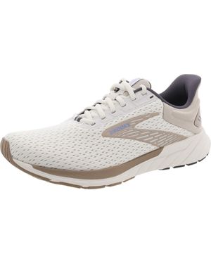 Brooks Anthem 6 Lace-Up Running & Training Shoes - White