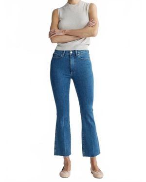 DL1961 Bridget High Rise Crop Bootcut Jeans - Blue