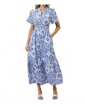 Sugarlips Floral Dress - Blue