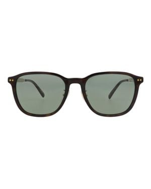 dunhill Round-Frame Recycled Acetate Sunglasses - Gray