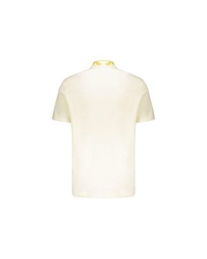 Versace Cotton Polo Shirt - White