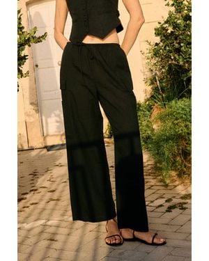Ciao Lucia Marceau Wide Leg Pant - Black