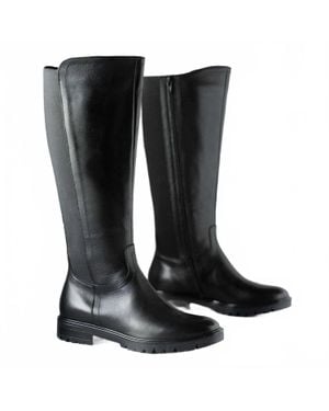 Eric Michael Riley Tall Boot - Black