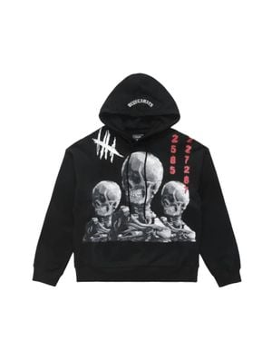 BLUECARATS Tres Craneo Hoodie - Black