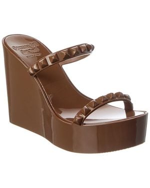 Carmen Sol Tonino Wedge - Brown