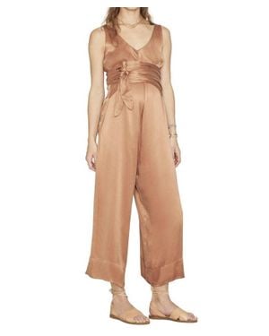 HATCH Serena Maternity Jumpsuit - Natural