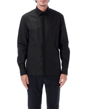 Lanvin Long Sleeve Dress Shirt - Blue