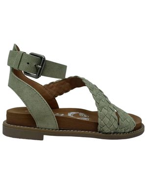 Very G Sylvie Braided Sandal - Green