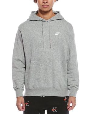 Nike New Club Pullover Optimist Hoodie - Gray