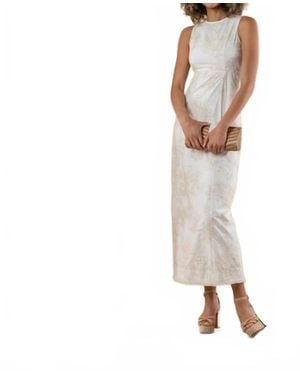 Emily Mccarthy Hepburn Maxi Dress - White