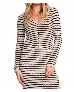 Saltwater Luxe Cardinal Cardigan Sweater - Black