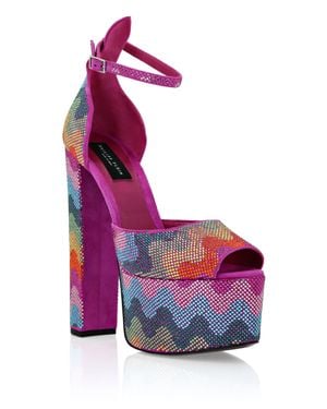 Philipp Plein Sandals - Purple