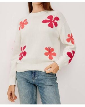 Rails Zoey Crew Neck Sweater - Red