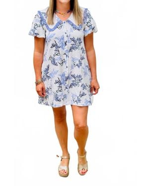 ..,merci Whitney Dress - Blue