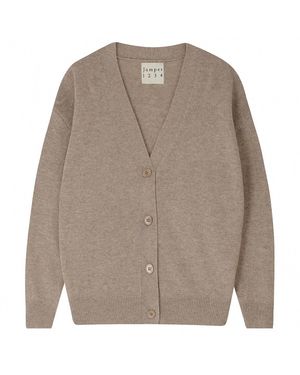 Jumper 1234 Oversized Cardigan - Brown