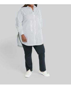 Bitte Kai Rand Core Cotton Button Down Shirt - White