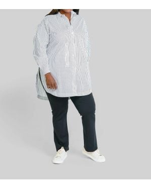 Bitte Kai Rand Core Cotton Button Down Shirt - White
