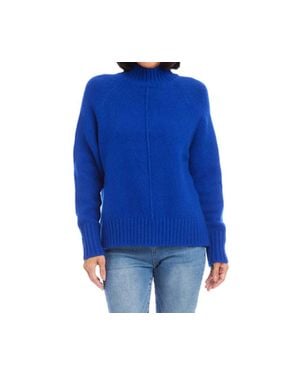Karen Kane Reese Turtleneck Sweater - Blue