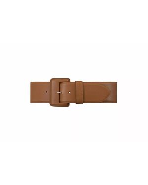 d'Offay La Merveilleuse Leather Belt - Brown