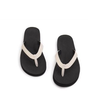 indosole Color Combo Flip Flops - Black
