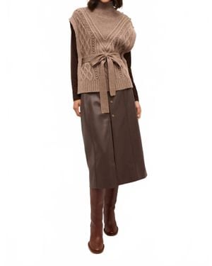 Marie Oliver Hampton Popover Sweater - Brown