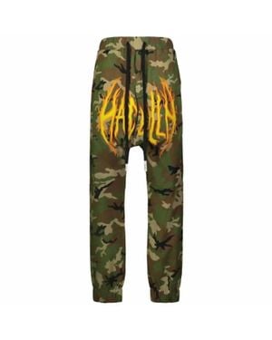 Haculla Hac On Fire Sweatpants - Yellow