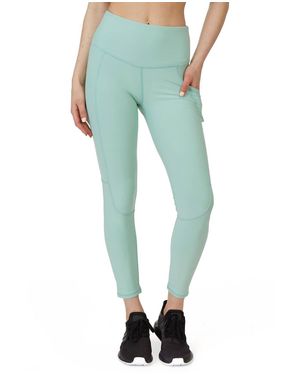 X By Gottex Becky Ankle Legging With Pockets - Green