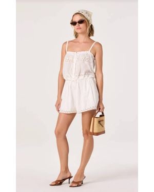 Astr Abrielle Shorts - White