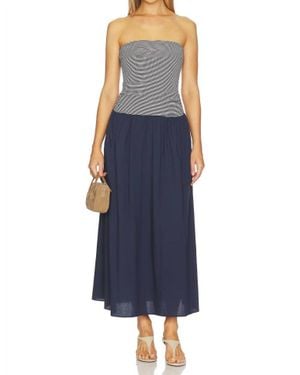 Heartloom Mikella Two-Tone Maxi Dress - Blue