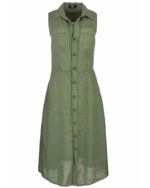 Kut From The Kloth Bowie Button Down Dress - Green