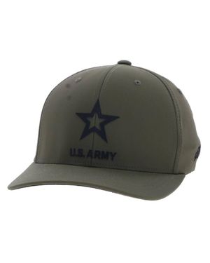 Hooey Us Logo 6-Panel Mid-Profile Cap - Green