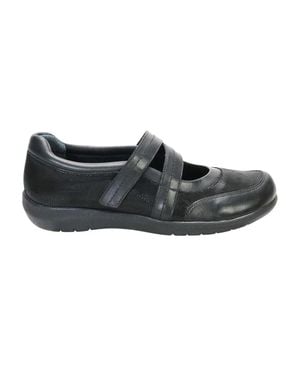 David Tate Gentle Sif24-300 Mary Jane Leather Shoes Zogg3362 - Black