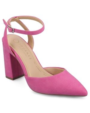 Journee Collection Apos;S Tyyra Medium And Wide Width Pumps - Pink