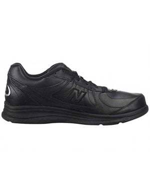 New Balance Walking 577 Lace Up Shoes - Black