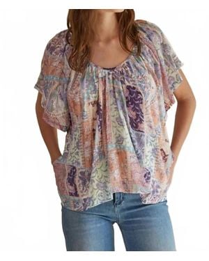 By Together Lauda Floral Top - Red